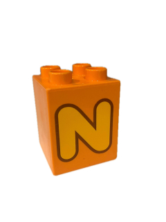 Lego® Duplo® písmeno N